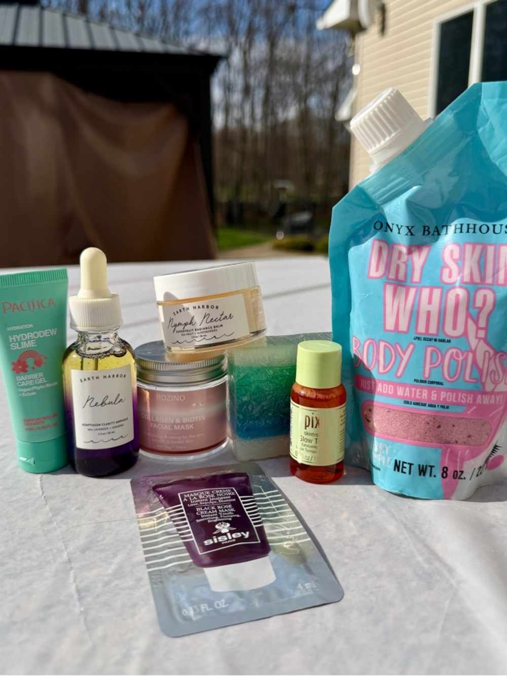 Beauty Bundle Ampule Serum Barrier Collagen Toner Scrub Earth Harbor Retail $106